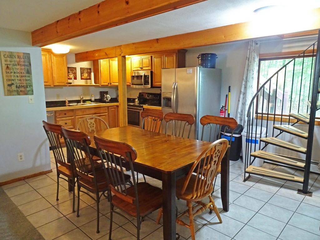 Downstairs dining /kitchen